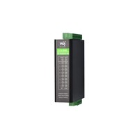 8-Ch RS485 ke RJ45 Ethernet Serial Server, 8 saluran RS485 operasi independen, Rail-mount Industrial terisolasi modul Serial