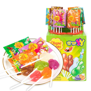 Lecca-lecca <span class=keywords><strong>ChupaChups</strong></span> a Forma di Piede Divertenti Caramelle Dure Dolci Snack Esotici - Product Image 5