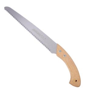 Sierra de mano de 350 mm con mango de madera y hoja recta, herramienta de poda para horticultura y corte de árboles frutales - Product Image 1