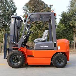 מלגזה דיזל תעשייתית חזקה מדגם JAC CPCD20J, 2 טון, עם רוחב מעבר של 4021 מ\\\"מ לערום, לאחסון במפעל - Product Image 4