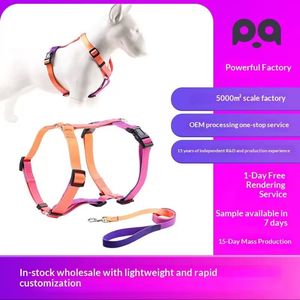 <span class=keywords><strong>2026</strong></span>年ファッション調節可能なペットハーネスとリードセット、プレミアムポリエステル製で丈夫で通気性があり、犬と猫用、カスタムOEMロゴ対応 - Product Image 5