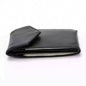 Free Sample vintage short <b>money</b> <b>clip</b> slim men bifold business odm wallet luxury brand - Product Image 5