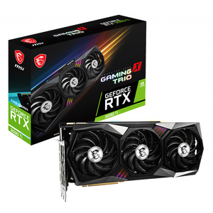 Tarjeta Gráfica Usada MSI GeForce RTX 3090 Ti GAMING X TRIO 24G con 24GB GDDR6X, Memoria de 384 bits, Arquitectura Ampere, GeForce RTX 30 - Product Image 1