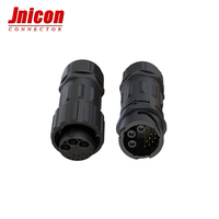 Connecteur étanche professionnel Jnicon IP67 120A IP67 600V, prise et fiche industrielle mâle et femelle pour scène et studio