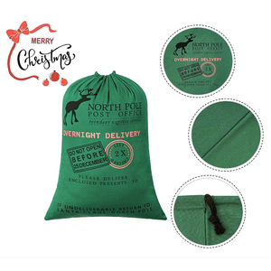 Bolsa de Algodón con Cordón para Regalos de Navidad, Dulces, Compras y Fiestas, Venta al Por Mayor - Product Image 3