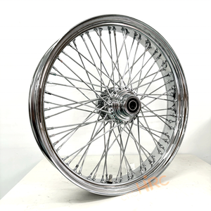 Jantes de moto en fil d'acier ancien 16 18 19 20 21 23 pouces chromées avant arrière pour <span class=keywords><strong>Harley</strong></span> Fxst Flst Xl Touring - Product Image 3