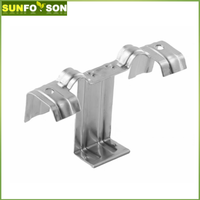 Clip de drainage solaire pour panneaux solaires, clip de drainage solaire 30 mm 35 mm en acier inoxydable
