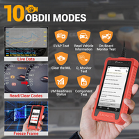 Herramienta de Diagnóstico Automotriz OBD2, Escáner de Motor, ABS, SRS y Bolsas de Aire con 5 Servicios de Reinicio, Actualización Gratuita por Wifi 2022, LAUNCH X431 CRE205