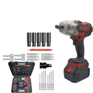 Clé <span class=keywords><strong>à</strong></span> chocs robuste 600Nm couple élevé 21V <span class=keywords><strong>batterie</strong></span> au lithium rechargeable clé sans fil pour machines de construction - Product Image 1