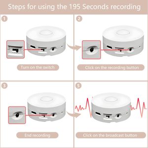 Chất lượng cao ghi âm thời gian thực ghi âm vòng ghi âm giọng nói Hộp đồ chơi sang trọng mô-đun âm thanh chip cho đồ chơi sang trọng và búp bê - Product Image 3