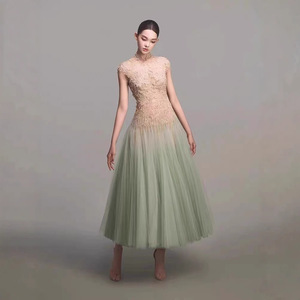 <span class=keywords><strong>Gonna</strong></span> lunga <span class=keywords><strong>in</strong></span> <span class=keywords><strong>Tulle</strong></span> sfumato pizzo fata <span class=keywords><strong>gonna</strong></span> lunga <span class=keywords><strong>in</strong></span> vita senza maniche - Product Image 1