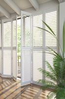 Volets en PVC ajustables économiques et persiennes en PVC pour la décoration intérieure