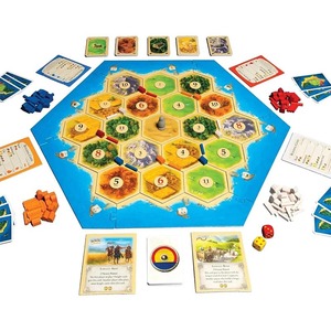 Catan Catan Edición del 25 aniversario, juego de mesa de estrategia para jóvenes, juegos interactivos - Product Image 3