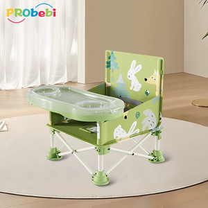 Chaise pliante pour enfant en plastique écologique, légère et portable, pour le camping, la plage et l'alimentation des bébés, avec logo personnalisé en gros - Product Image 1