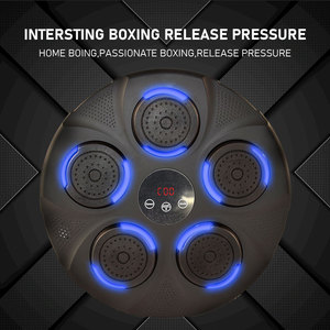 Intelligence Wall Target Family Home Relax Logotipo personalizado Tren <span class=keywords><strong>Música</strong></span> Boxeo Punzonadora - Product Image 5