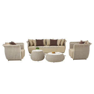 Muebles para el hogar de lujo de diseño moderno al aire libre salón Villa sofá jardín cuerda sofá de alta calidad - Product Image 3