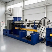 Granulateur de plastique, machine de recyclage de déchets plastiques, petit granulateur de plastique, ligne de pelletisation à vis simple