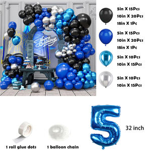32 inç numarası 0-9 dijital balon alüminyum Film balon toptan doğum günü partisi dekorasyon balonu - Product Image 6