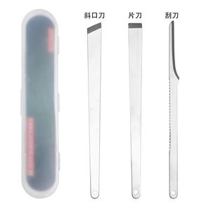 Foot trimming and pedicure set with three knives, nail groove pliers, professional <b>tools</b> for removing onychomycosis and - Product Image 2
