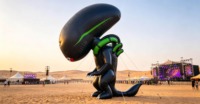 Costume gonflable d'alien de science-fiction pour divertissement, cosplay, costumes d'alien amusants pour adultes