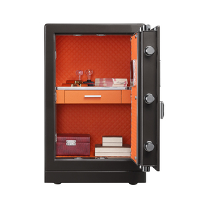2025 New Designed Standard Dimension Digital Fingerprint Combination <b>Lock</b> Locker Strong Solid Steel <b>Cabinet</b> Safe Box - Product Image 4