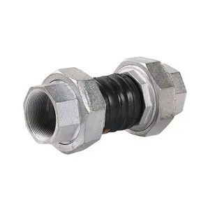 Union Epdm Thread Connected Pipe Coupling Sphere Rubber Expansion Joints Compensator