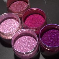 Poudre Libre de Pigment Multichrome Scintillante à Changement de Couleur en Gros, Végétalienne, Brillante, Métallique Effet Caméléon, pour Yeux et Corps