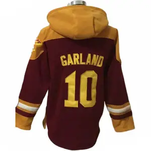 Cleveland Hoodies rilis baru basket desain profesional 10 GARLAND 45 MITCHELL 3 THOMAS JAMES Pullover merek baru