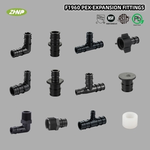 Bán buôn giá tốt nhất pex phụ kiện 3/4 in. Poly-hợp kim PEX-A mở rộng barb TEE f1960 Ống nhựa phù hợp - Product Image 4