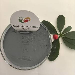 ผงซิลิคอนคาร์ไบด์สีดำคุณภาพดีที่สุดจากโรงงาน ราคาดีที่สุด 2500 #   วัสดุขัดผิวแบบตาข่าย 2500 เมช ยี่ห้อ <span class=keywords><strong>LeYuan</strong></span> - Product Image 1