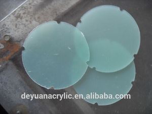 Feuille diffuseur PC/PMMA/PS de 6 à 10 cm de diamètre, 1,2 x 2,4 m, épaisseur personnalisable pour écran d'affichage intelligent rond Rina Tech - Product Image 4