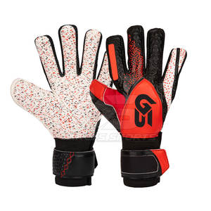 Guantes profesionales de portero de cuero de alta calidad para adultos y jóvenes Equipo de entrenamiento de fútbol y fútbol seguro - Product Image 2