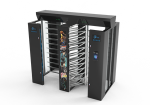 <strong>Security</strong> Gate Factory Custom Face Recognition QR <strong>Code</strong> RFID Stadium Full Height Turnstile Gate - Product Image 4