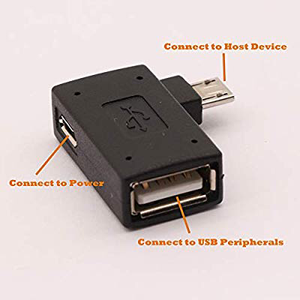 2 trong 1 <span class=keywords><strong>Micro</strong></span> <span class=keywords><strong>usb</strong></span> otg bộ chuyển đổi 90 độ Bên Phải góc cạnh với <span class=keywords><strong>micro</strong></span> <span class=keywords><strong>usb</strong></span> cổng sạc điện - Product Image 3