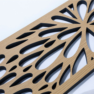 Panneau de clôture WPC co-extrudé effet bois, qualité professionnelle, anti-UV, résistant aux intempéries, pour jardin, écran d'intimité <span class=keywords><strong>extérieur</strong></span>, sans entretien - Product Image 5