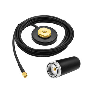هوائي سيارات ثنائي النطاق <span class=keywords><strong>VHF</strong></span> UHF 5G بقطب عمودي وقاعدة مغناطيسية لراديو الهواة المتنقل للشاحنات - Product Image 3