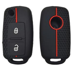 Funda de Silicona para Llaves de Coche VW Passat Golf 4 5 6 Polo T5 Caravelle Touran Skoda Octavia Fabia Seat <span class=keywords><strong>Toledo</strong></span> Ligier JS 50 Sport - Product Image 3