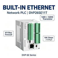 Controlador de PLC Delta nuevo y Original, controlador lógico programable, módulo analógico de CPU DVP26SE11T para aplicaciones electrónicas