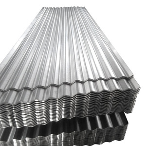 Gi Gl plaka çinko kaplama 40-180g galvanizli oluklu levha çatı çelik levhası bina için - Product Image 1