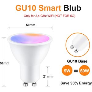 Lampadina LED Antela 5W Wi-Fi Dimmerabile con Controllo App, Compatibile con Alexa e Google Home, RGB, Bianco Caldo, Bianco Freddo, Fai-da-Te, Durata 25000 Ore - Product Image 4