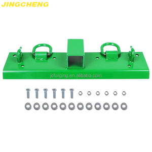 Crochets de fixation pour tracteur, crochets de préhension compacts à visser, anneaux en D de 1/4'' d'épaisseur, crochets de godet de tracteur de 1/2'', pièces personnalisées pour tondeuses à <span class=keywords><strong>gazon</strong></span> - Product Image 2