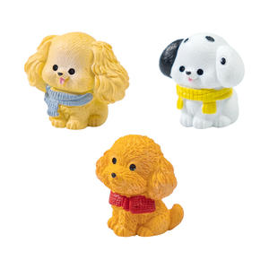 Miniatura de Paisaje, Cachorro de Peluche, Simulación de <span class=keywords><strong>Animal</strong></span>, Artesanía de Resina, Decoraciones DIY, Mini Adornos para Coche y Escritorio - Product Image 5