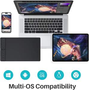 <span class=keywords><strong>Tavoletta</strong></span> <span class=keywords><strong>Grafica</strong></span> Elettronica Professionale H951P <span class=keywords><strong>per</strong></span> Scrittura e Disegno con Penna Digitale Senza Batteria Accessori <span class=keywords><strong>per</strong></span> Computer - Product Image 6