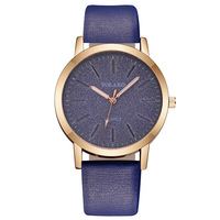 Listo para enviar, elegante, de alta calidad, diseño Original, superventas, a la venta, reloj de cuarzo personalizado para mujer con banda de cuero 23