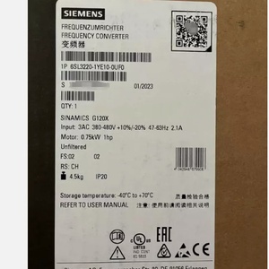 6SL3220-1YE10-0UF0 G120C 0.55kW PLC โมดูลควบคุม PLC รุ่น 6SL3220-1YE10-0UF0 G120C กำลังไฟ 0.55 กิโลวัตต์ - Product Image 4