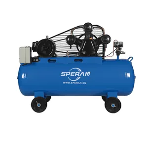 W3065 Pomp 3KW 4HP 150L 200L 300L Riem Aangedreven Zuiger Compressor Met Elektrische Motor