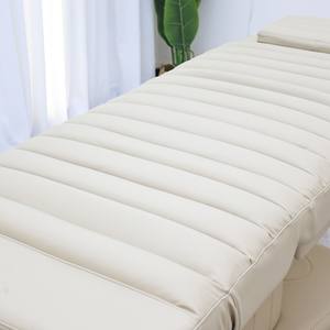 เตียงนวดไฟฟ้าปรับระดับได้ 3 มอเตอร์ หุ้มหนังสังเคราะห์ พร้อมระบบทำความร้อน สำหรับร้านเสริมสวย สปา นวดหน้า เหมาะสำหรับโรงแรม - Product Image 5