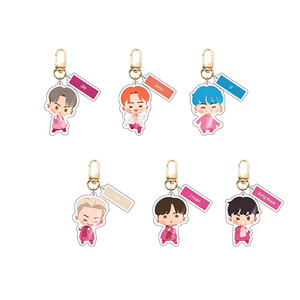 พวงกุญแจอะคริลิค KPOP ลายการ์ตูน JIN RM SUGA JIMIN V J-Hope JUNG KOOK  จี้ห้อยตกแต่ง ของสะสมแฟนคลับดารา แฟชั่น - Product Image 2