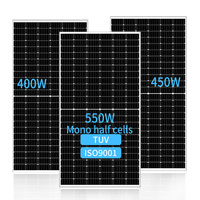 Panneaux solaires à tuiles Anern 540W 550W 555W 560W 570W 580W pour toitures