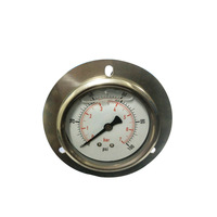 Long Working Life Stainless Steel 600psi Filled Pressure Gauge for Metallurgy and Petrochemical